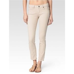 Paige Skyline Ankle Peg Jeans Toasted Almo…